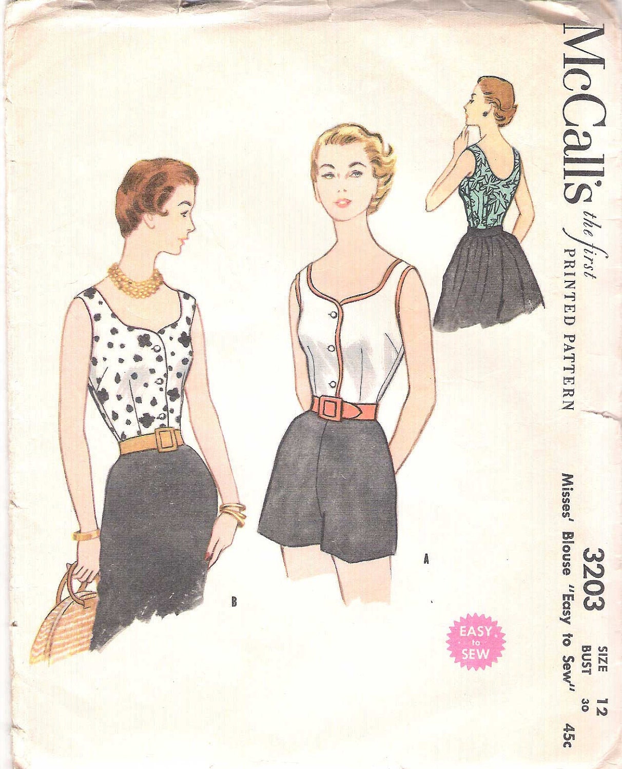 Vintage Blouse Patterns