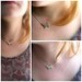 Sterling silver cat necklace, Animal pet jewelry