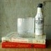 SALE Vintage Etched Glass Highball Glass - Barware