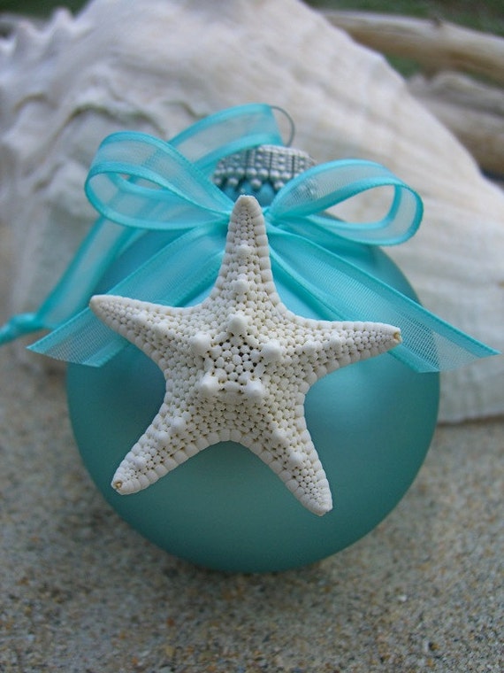 Starfish Christmas Ornamentnautical By Sandnsurfcreations On Etsy