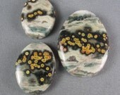 Ocean Jasper Cabochon 3 pc set