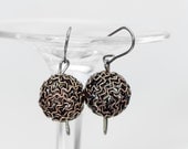 Metallic Copper Hypoallergenic Earrings - SHOP CLOSING SALE-