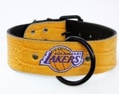Laker yellow gator collar