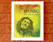 One good thing about music - 8x10 Art Print