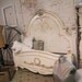 Painted Cottage Shabby Tea Stained Romance Bed