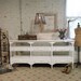 RESERVE   MARGARET  Painted Cottage Chic Shabby White Romantic Farmhouse Server / Buffet