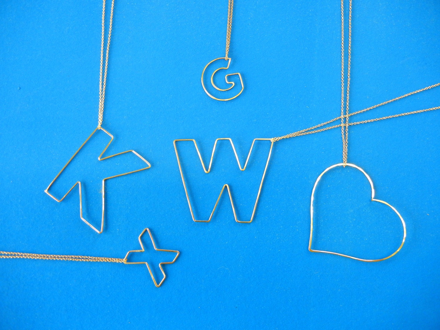 Initial Necklace-Personalized Jewelry-14k gold fill-mini