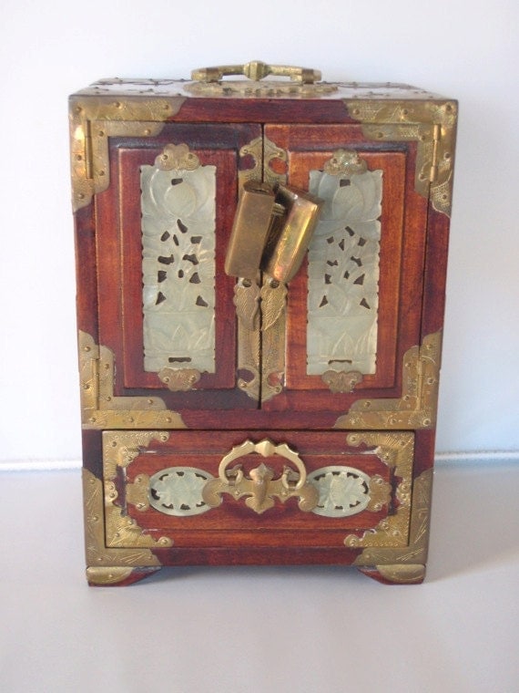 Ornate Asian Jewelry Box