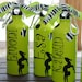 Gymnastics Or Dance And Zebra Polka Dot Aluminum Water Bottle