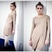 Capuccino Sensuality Muse longsleeved cotton dress with buttons on the back ...