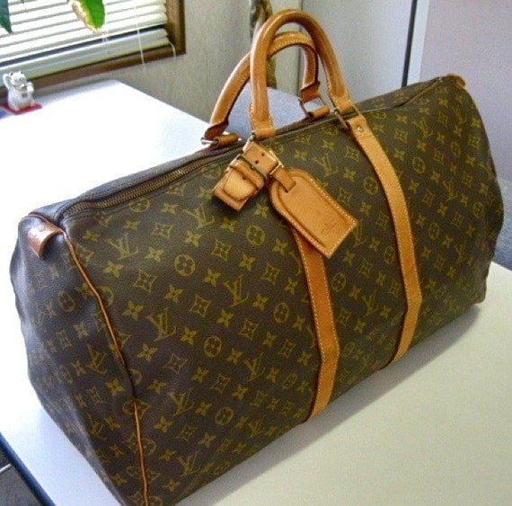 LOUIS VUITTON Keepall 55 DUFFEL BAG Travel Luggage For by louise49