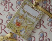 Peter Rabbit card Beatrix Potter greetings card  Beatrix Potter card Peter Rabbit tag - Peter Rabbit BLANK card - can personalize