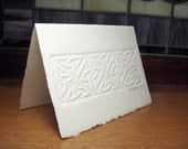 Handmade Card - Celtic Knots with White Envelope - Large