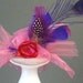 Beverly Hills Dog Feather Hat