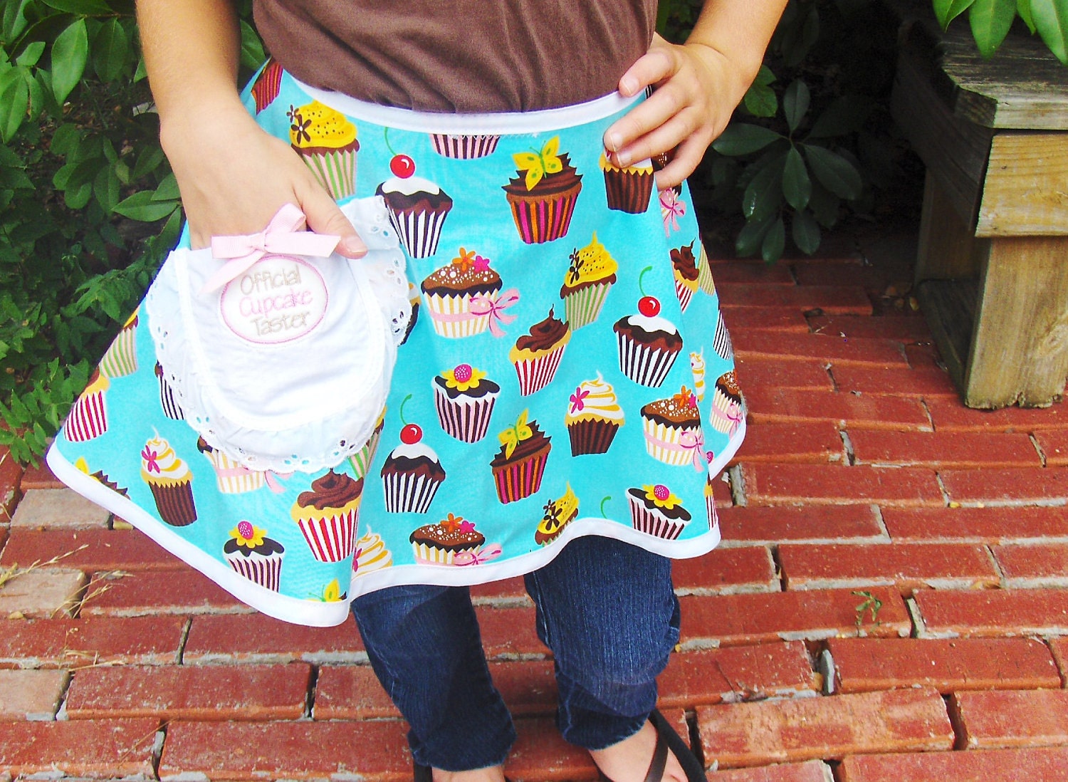 SALE - Little Baker Cupcake Apron