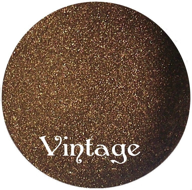 Dark Gold Eyeshadow 3 gram jar mineral makeup VINTAGE