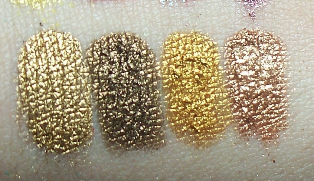 Metallic Gold Eyeshadow 3 gram Jar FOILED Mineral Makeup