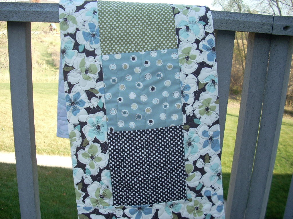 Brown is Bold and Beautiful tablerunner - FREE SHIPPING