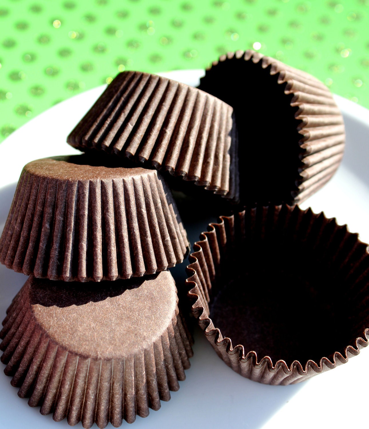 MIDI Brown Cupcake Liners (150) - perfect for the 2 bite cupcake