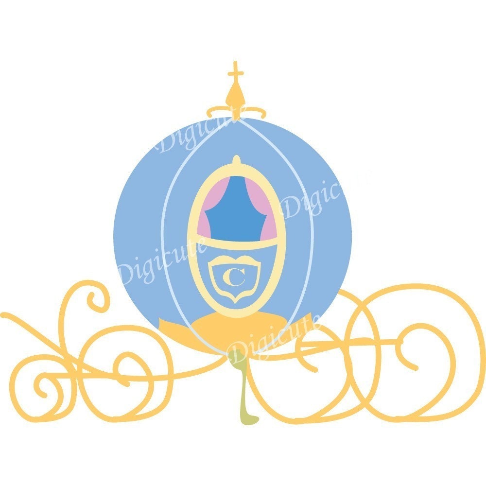 princess carriage clipart - photo #15