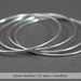 Gold Filled Stacking Bangle Hammered or Smooth