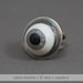 Evil Eyeball ring. Lucite and sterling silver.