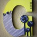 Large Nursery Wall or Table Monogram Letters