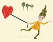 love by land - fine art print