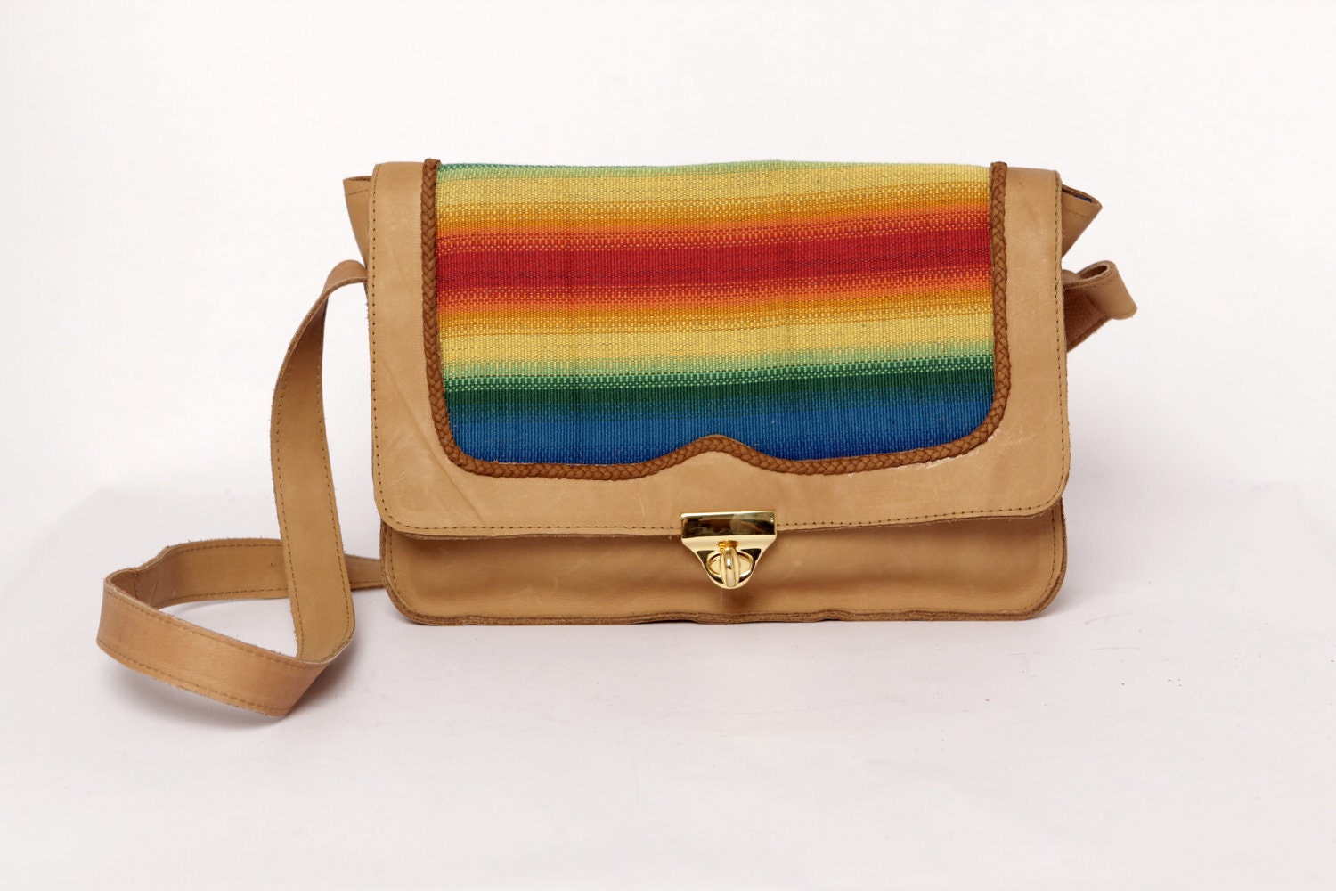 Mamba leather bag//Ready to ship// Unique piece //