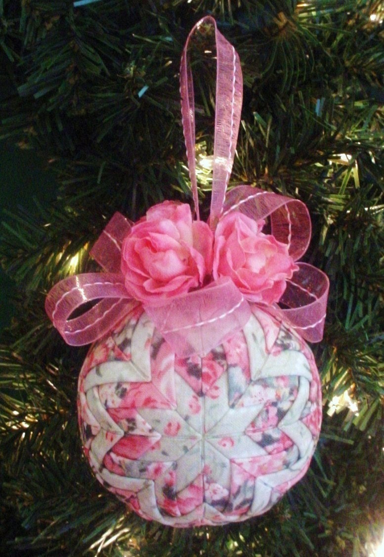 Quilted Christmas Ornament Tutorial Pattern PDF - Holidays - Handmade Christmas - INSTANT DOWNLOAD