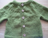 Baby Child Knitted Wool Cardigan Sweater  Size 6 months to Size 3