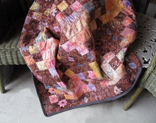Batik Copper Quilt