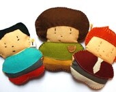 Boy Felt Dolls / Kendal Max Daryn