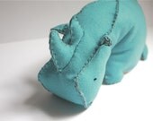 Plush Rhino / Wool Felt Toys / Organic Cotton Stuffed Animal Il_170x135