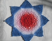 8 pointed star doily