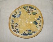Mosaic Star gourd bowl - Donation to Disaster Relief