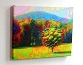 BUBBLE TREE...16X20 gallery wrap canvas