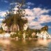 Grand Island Mystery...16x20 matted fine art photograph collage / giclee print