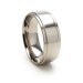 New 8mm USA Made Jewelry, Custom Titanium Ring, Free Sizing Band 4-17