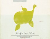 Limited Edition Loch Ness Monster Species Print 5"x7"