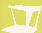 ABC's of MCM M is for McCobb Planner Chair Giclee Print