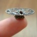 1/12 Scale Miniature - Antique Brass Cake Stand