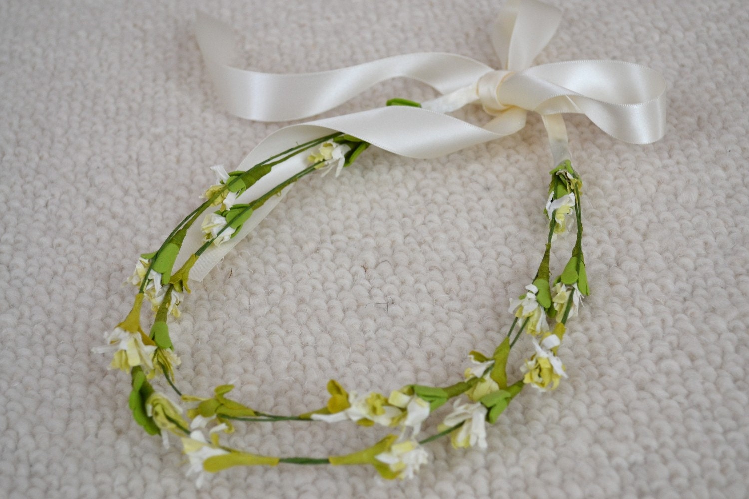 RESERVED - Double Flower Garden Crown