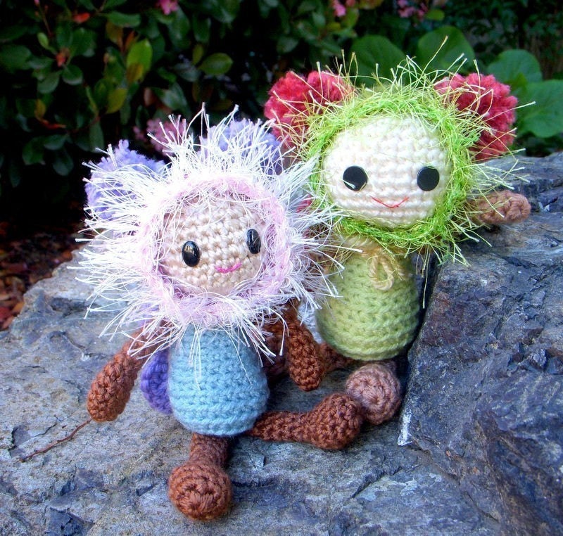 Butterfly Fairy - Crochet Amigurumi doll pattern / PDF