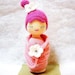 Amigurumi Kokeshi pattern - Sakura - Crochet Kokeshi tutorial PDF