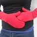 Upcycled Cashmere Mittens - Sz M - L Valentines Day Red - Cozy Warm Winter Accessory