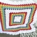 Double Rainbow Granny Square Crochet Baby Blanket Afghan for Boy or Girl - By Tejidos on Etsy