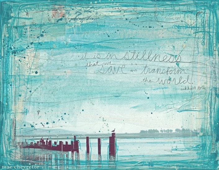 Stillness - 8 x 10 paper print