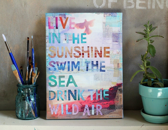 Wild Air - 11" x 15" canvas print