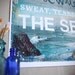 16 x 20 paper print - The Cure for Anything Is Salt Water - inspirational ocean artwork, beach word art typography poster